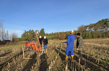 Vorstellung der Technik zur Rammkernsondierung im ÖGP Erdgasfelder Altmark