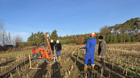Vorstellung der Technik zur Rammkernsondierung im ÖGP Erdgasfelder Altmark