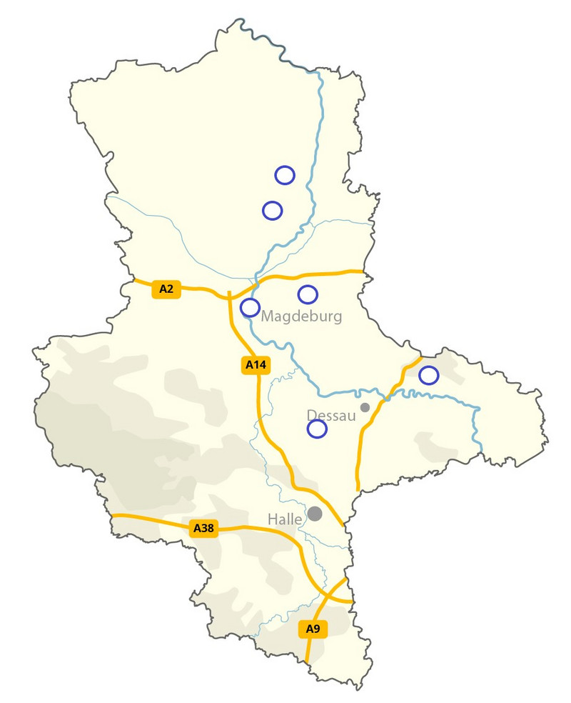 Standorte TOTAL Deutschland GmbH