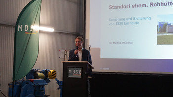 Dr. Martin Lonschinski, Projektleiter bei der Landesanstalt für Altlastenfreistellung des Landes Sachsen-Anhalt