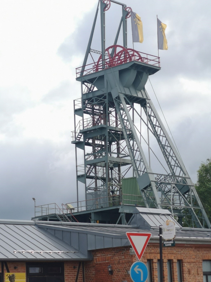 Fördergerüst des Röhrigschachtes in Wettelrode